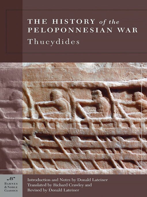 Title details for The History of the Peloponnesian War (Barnes & Noble Classics Series) by Donald Lateiner - Available